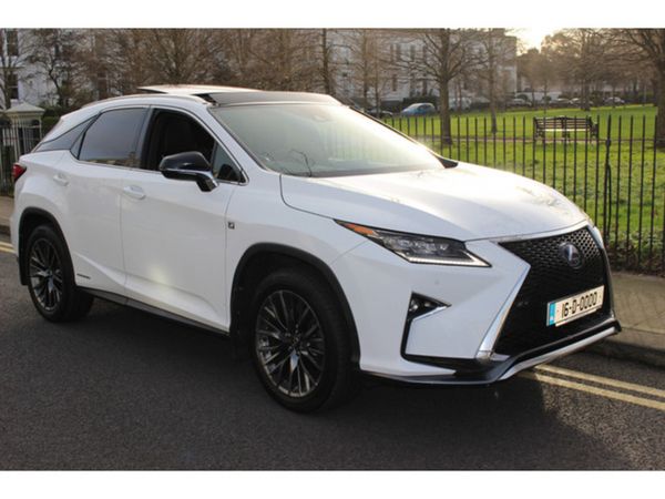 Lexus RX450H Estate, Petrol Hybrid, 2016, White