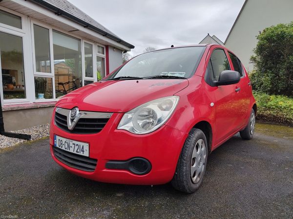 Vauxhall Agila Hatchback, Petrol, 2008, Red