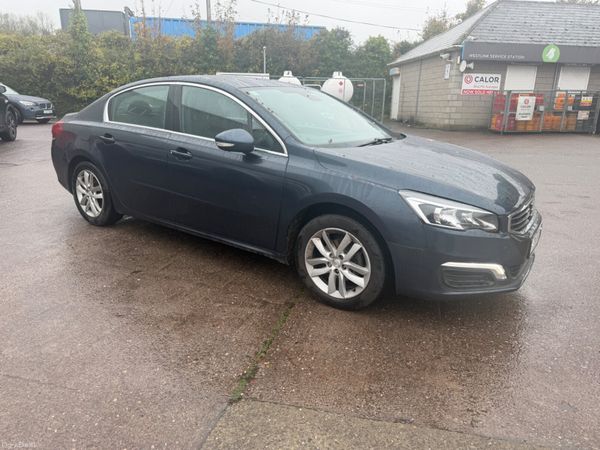 Peugeot 508 Saloon, Diesel, 2017, Blue