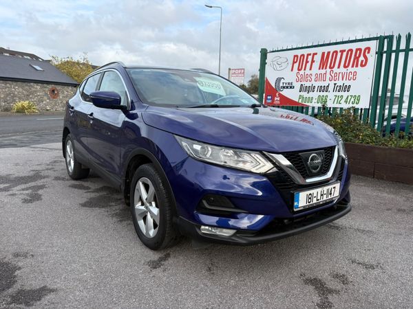Nissan Qashqai MPV, Petrol, 2018, Blue