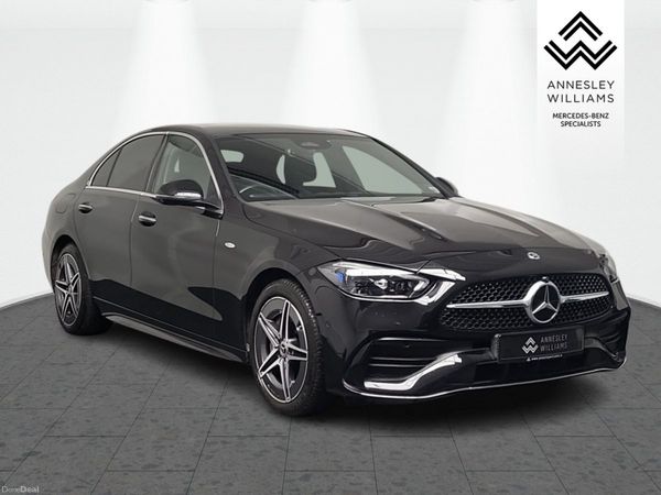 Mercedes-Benz C-Class Saloon, Petrol Plug-in Hybrid, 2025, Black