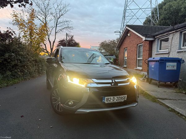 Mitsubishi Outlander SUV, Diesel, 2018, Black