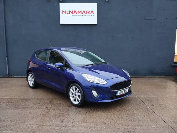 Ford Fiesta Hatchback, Petrol, 2018, Blue