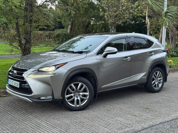 Lexus NX SUV, Petrol Hybrid, 2017, Silver