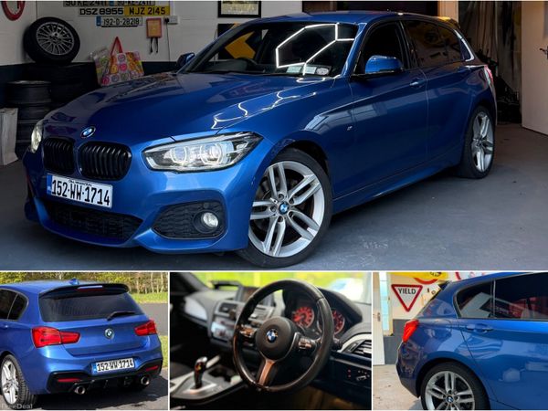 BMW 1-Series Hatchback, Diesel, 2015, Blue