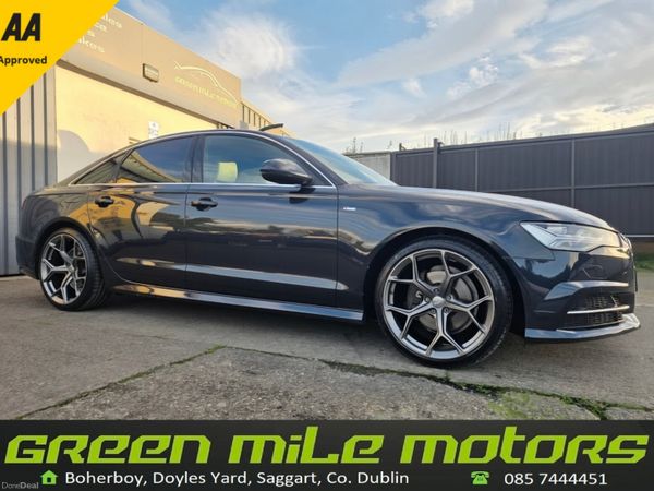 Audi A6 Saloon, Diesel, 2017, Blue