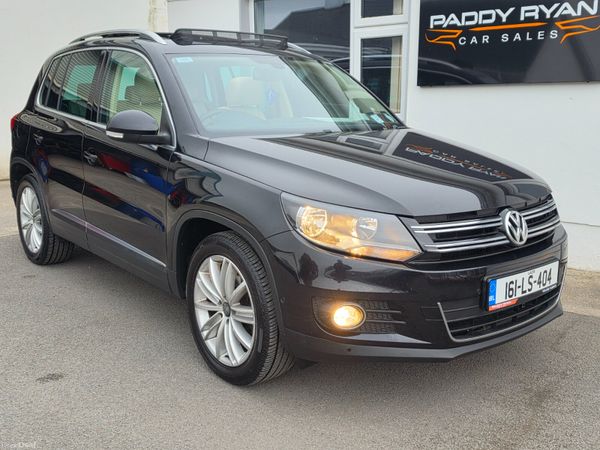 Volkswagen Tiguan SUV, Diesel, 2016, Black
