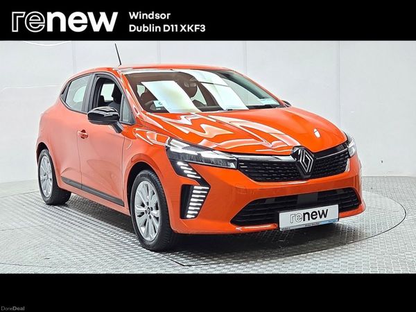 Renault Clio Hatchback, Petrol Hybrid, 2026, Orange