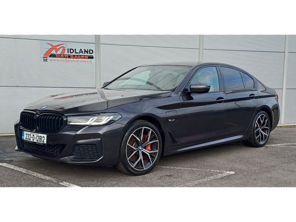 BMW 5-Series Saloon, Petrol Plug-in Hybrid, 2023, Grey