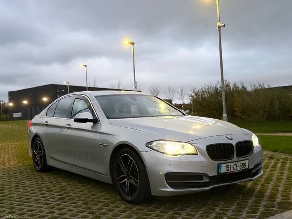 BMW 5-Series Saloon, Diesel, 2015, Silver