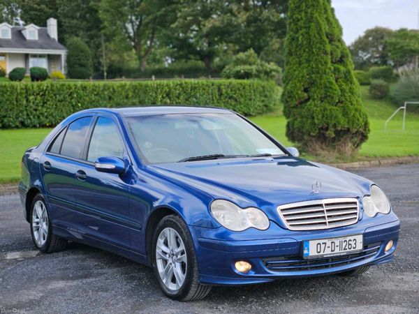 Mercedes-Benz C-Class Saloon, Diesel, 2007, Blue