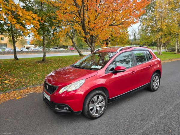 Peugeot 2008 Hatchback, Diesel, 2017, Red