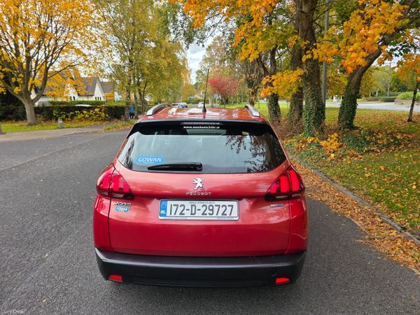 Peugeot 2008 Hatchback, Diesel, 2017, Red
