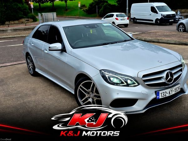 Mercedes-Benz E-Class Saloon, Diesel Hybrid, 2013, Silver