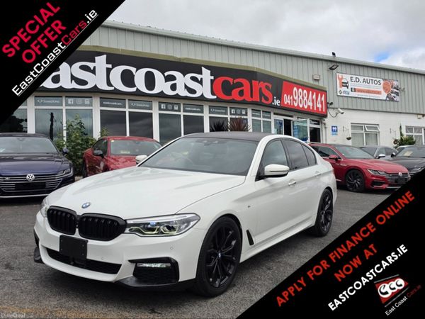 BMW 5-Series Saloon, Diesel, 2017, White