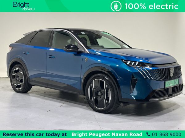 Peugeot 3008 MPV, Electric, 2024, Blue