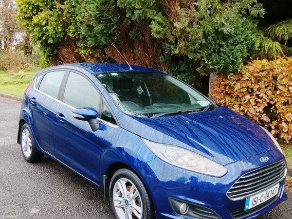 Ford Fiesta Hatchback, Petrol, 2015, Blue