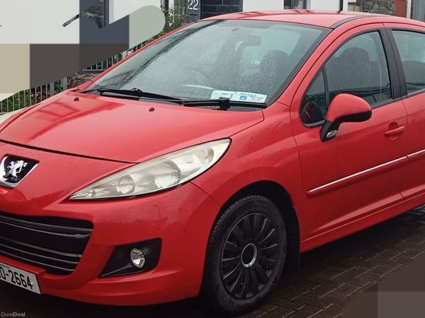 Peugeot 207 Hatchback, Diesel, 2012, Red
