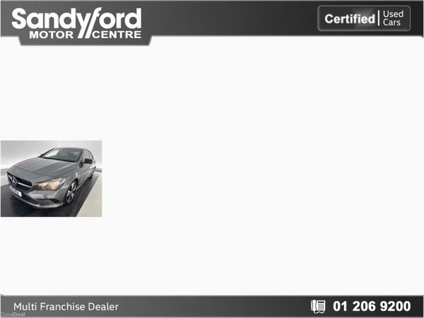 Mercedes-Benz CLA Saloon, Petrol, 2019, Grey