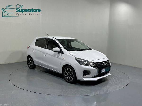 Mitsubishi Mirage Hatchback, Petrol, 2022, White