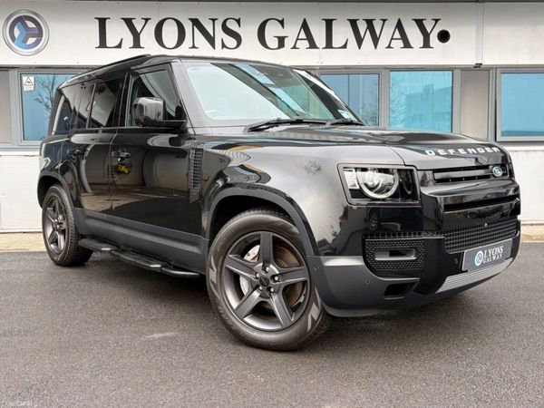 Land Rover Defender SUV, Petrol Plug-in Hybrid, 2024, Black