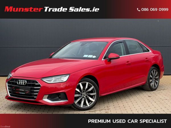 Audi A4 Saloon, Diesel, 2021, Red