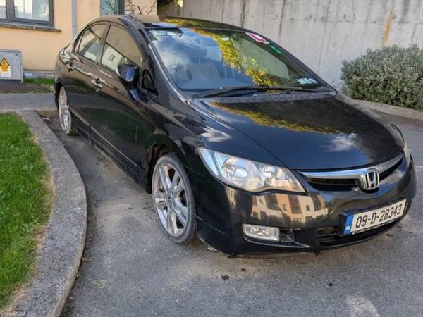 Honda Civic Saloon, Petrol Hybrid, 2009, Black