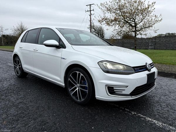 Volkswagen Golf Hatchback, Petrol Plug-in Hybrid, 2015, White