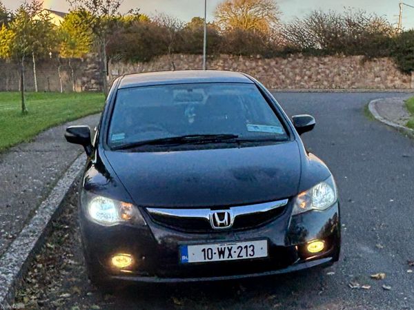 Honda Civic Saloon, Petrol Hybrid, 2010, Black