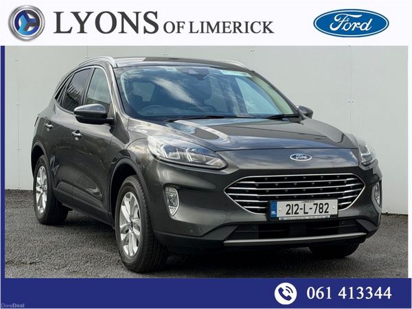 Ford Kuga SUV, Petrol Hybrid, 2021, Grey