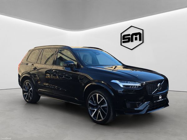 Volvo XC90 SUV, Petrol Plug-in Hybrid, 2022, Black