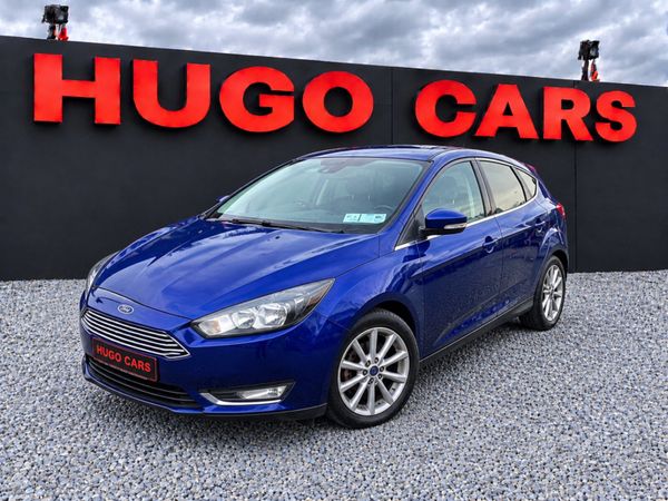 Ford Focus Hatchback, Petrol, 2015, Blue