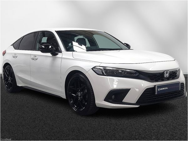 Honda Civic Hatchback, Petrol Hybrid, 2026, White