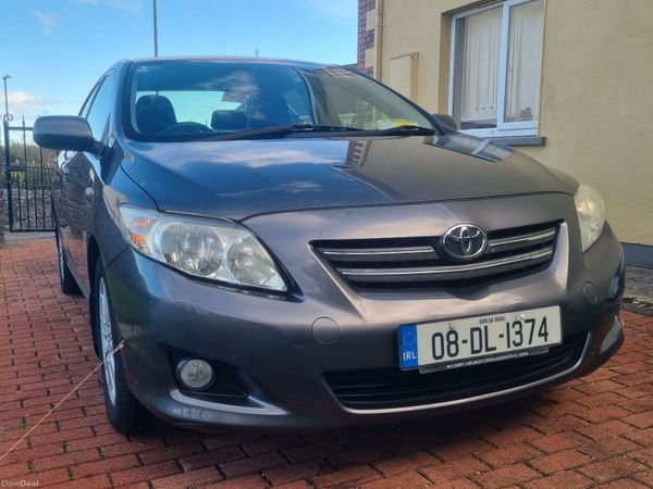 Toyota Corolla Saloon, Petrol, 2008, Grey