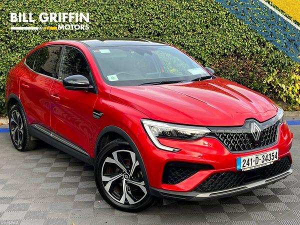 Renault Arkana Hatchback, Petrol Hybrid, 2024, Red