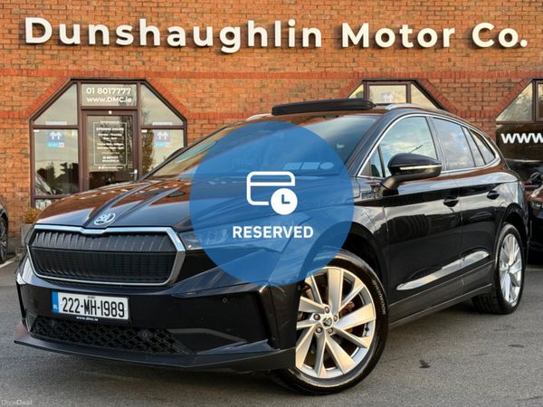 Skoda Enyaq SUV, Electric, 2022, Black