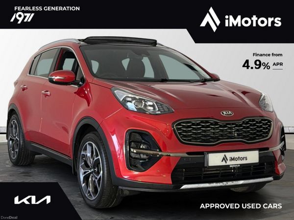 Kia Sportage SUV, Diesel, 2020, Red