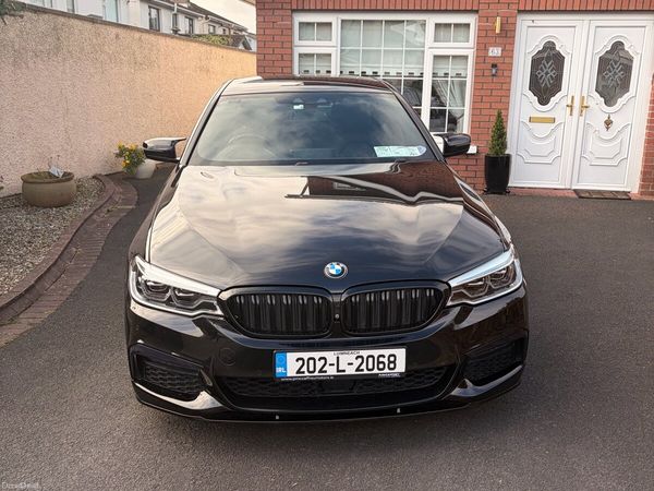 BMW 5-Series Saloon, Diesel, 2020, Black
