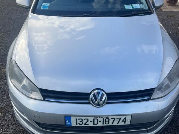 Volkswagen Golf Hatchback, Diesel, 2013, Silver