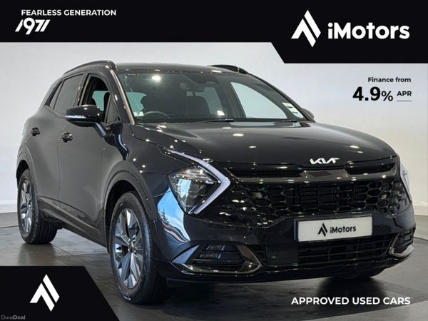 Kia Sportage SUV, Petrol Hybrid, 2025, Black