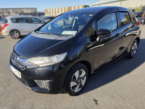 Honda Fit Hatchback, Petrol Hybrid, 2015, Black