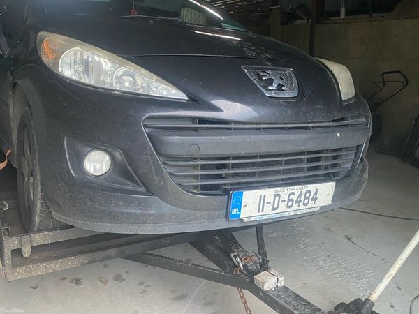 Peugeot 207 Hatchback, Diesel, 2011, Black