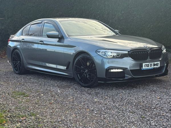BMW 5-Series Saloon, Diesel, 2017, Grey