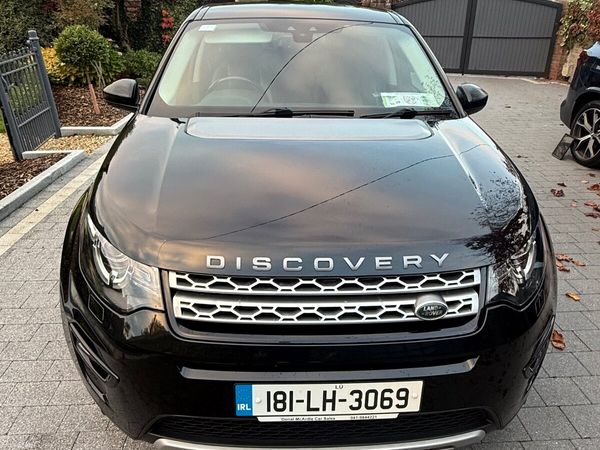 Land Rover Discovery Sport SUV, Diesel, 2018, Black