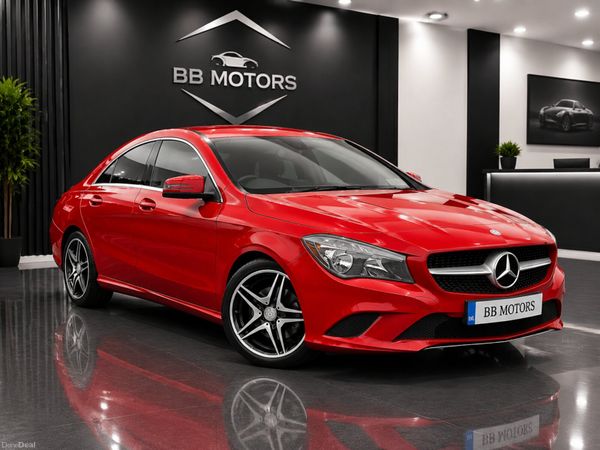 Mercedes-Benz CLA Saloon, Petrol, 2015, Red