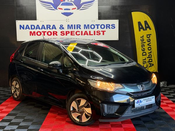 Honda Fit Hatchback, Petrol Hybrid, 2015, Black