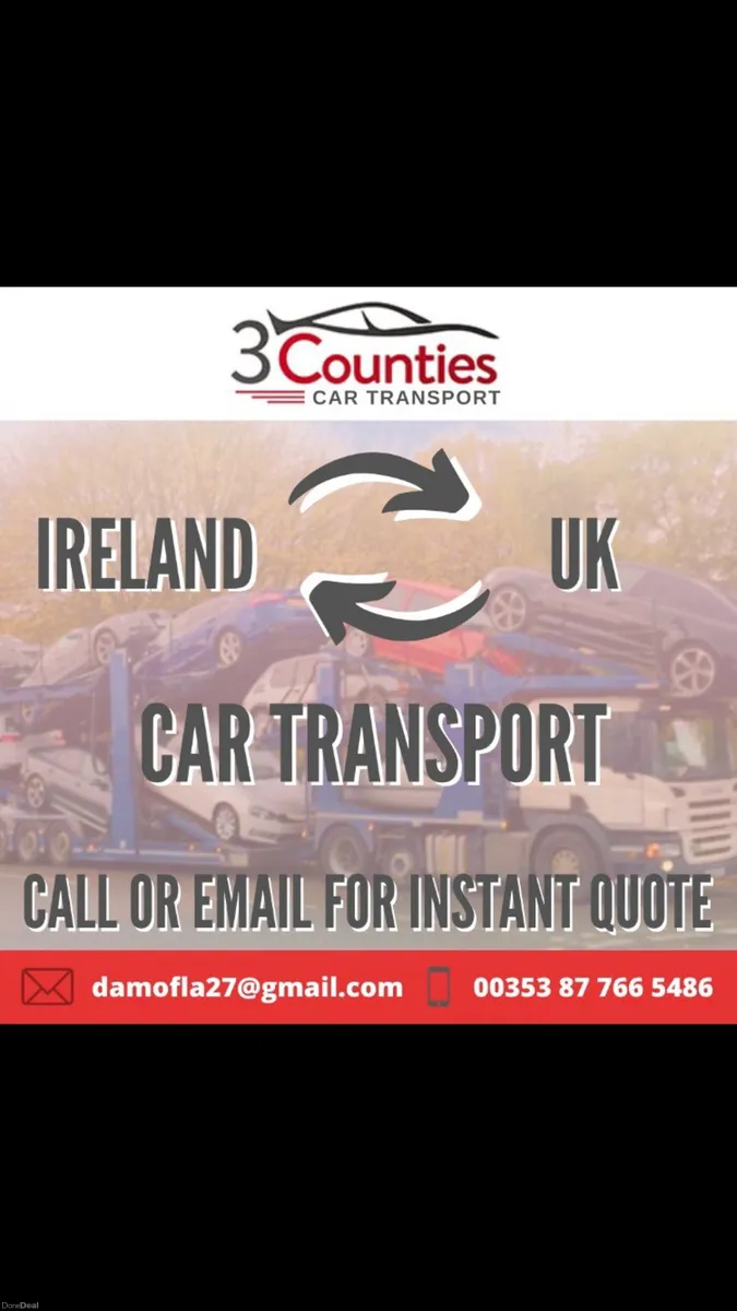 Car transport IRL-UK - Image 1