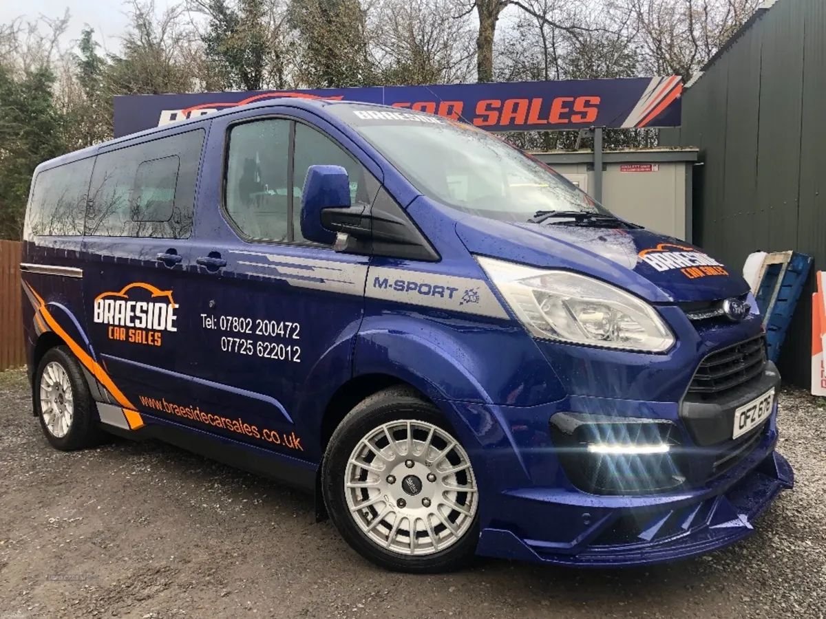 2017 FORD TOURNEO 2.0 170 BHP 8 SEATER M SPORT 83K - Image 2