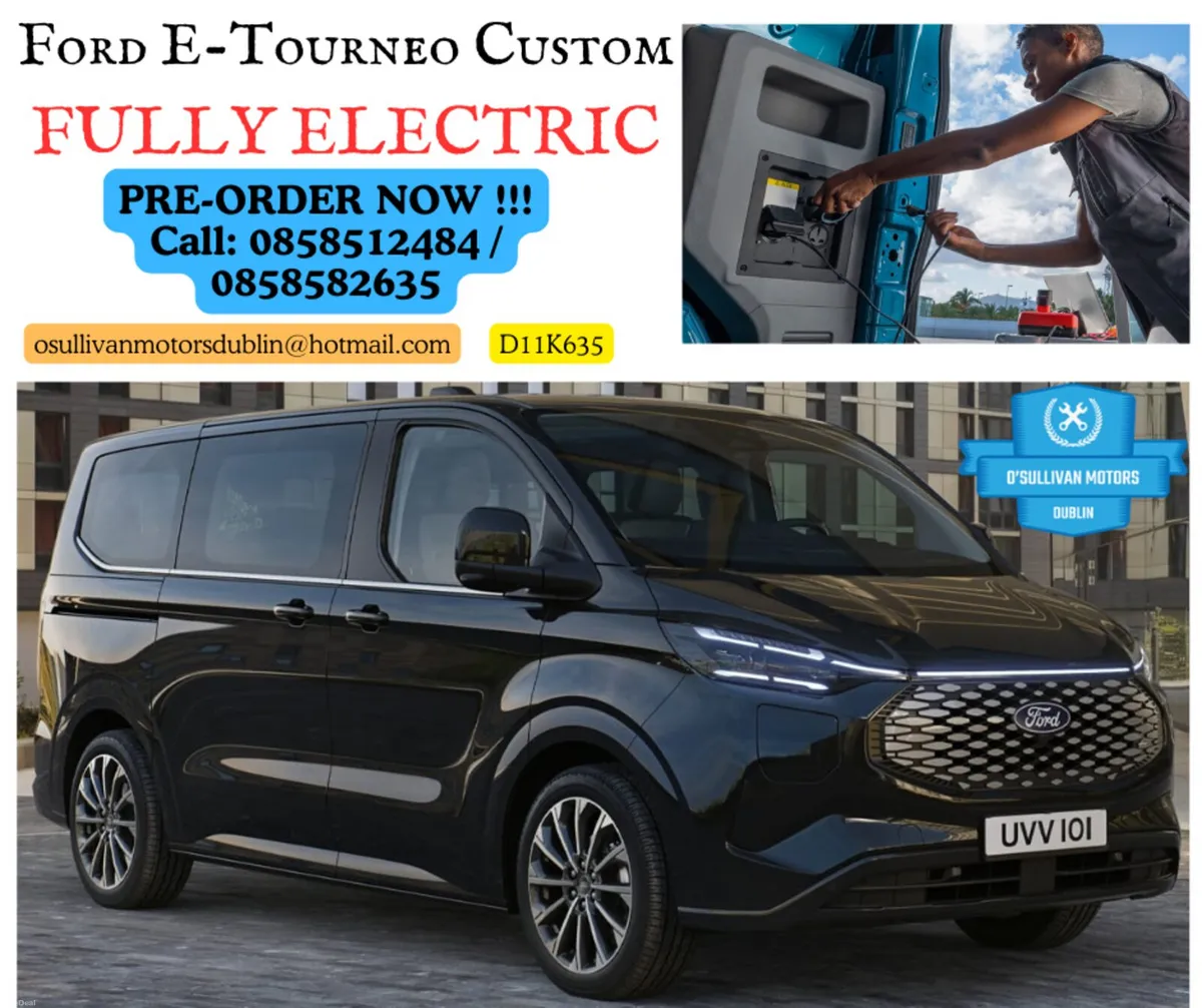 Ford e-Tourneo Custom/Wheelchair Access/Taxi Spec - Image 1