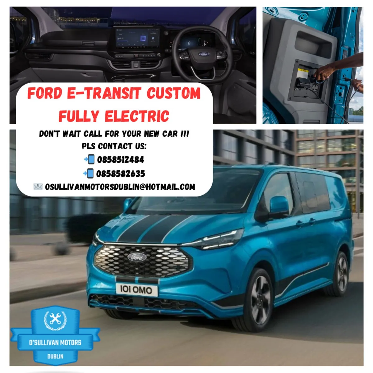 Ford e-Transit Custom/Wheelchair Access /Taxi Spec - Image 1